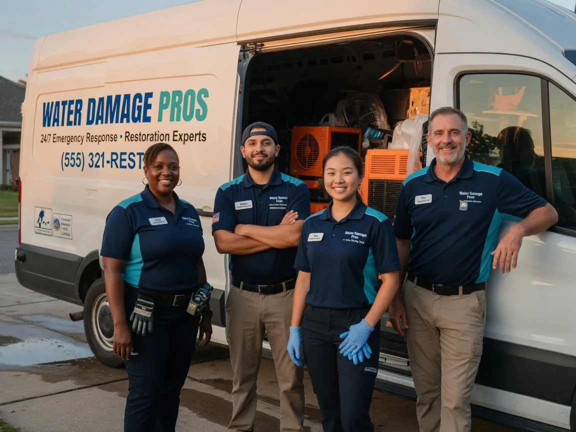 Water Damage Restoration company in Edinburg, ND